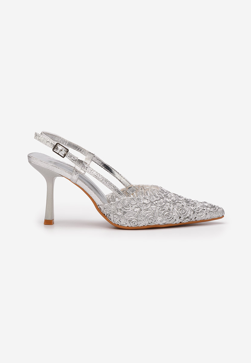 Slingback Azzie сив