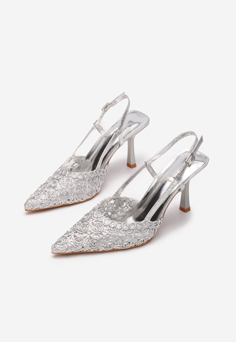 Slingback Azzie сив