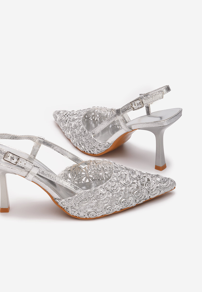 Slingback Azzie сив