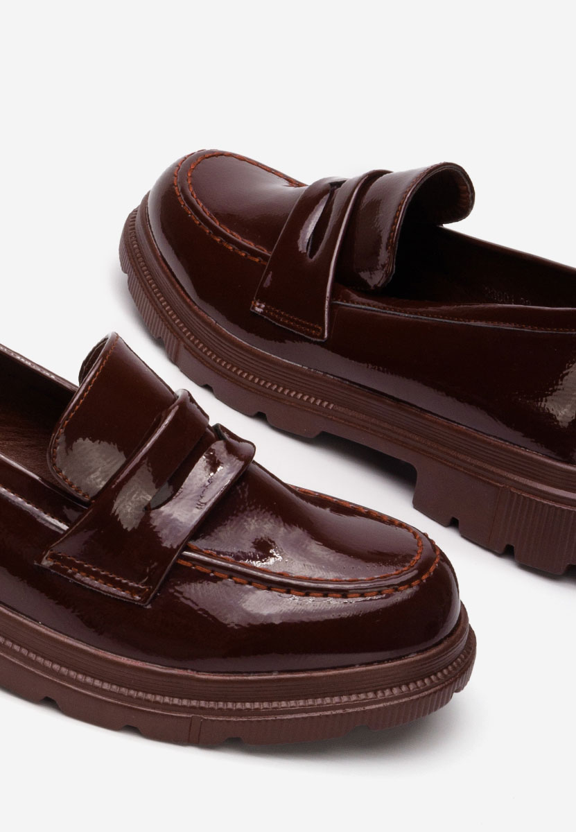 Дамски loafer Flira bordo