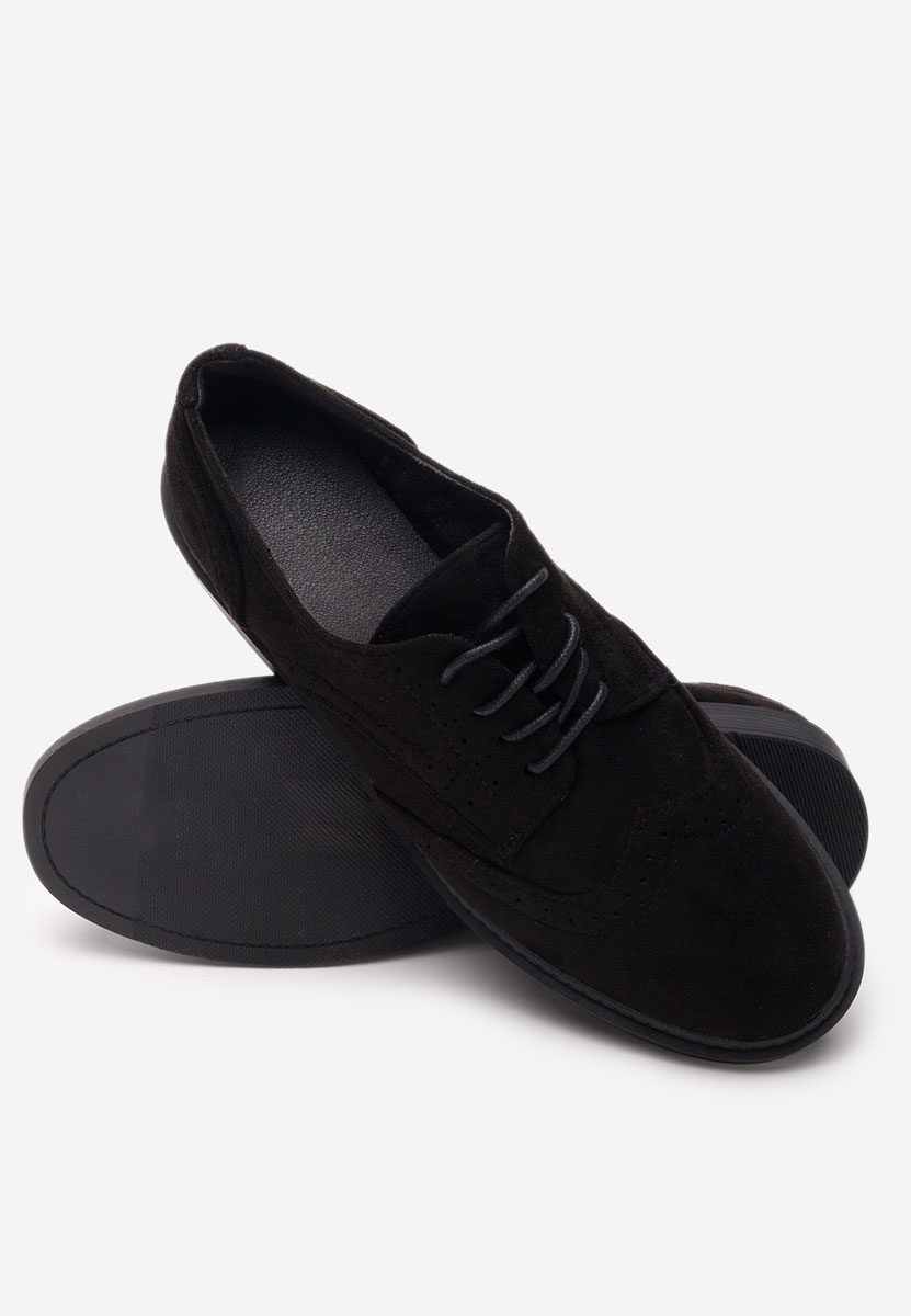 Дамски обувки brogue Cametia черни