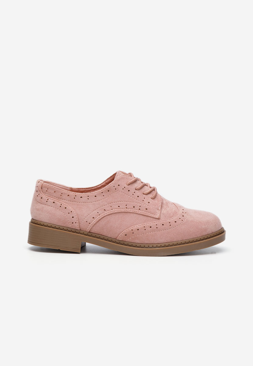 Дамски обувки brogue Cametia розов