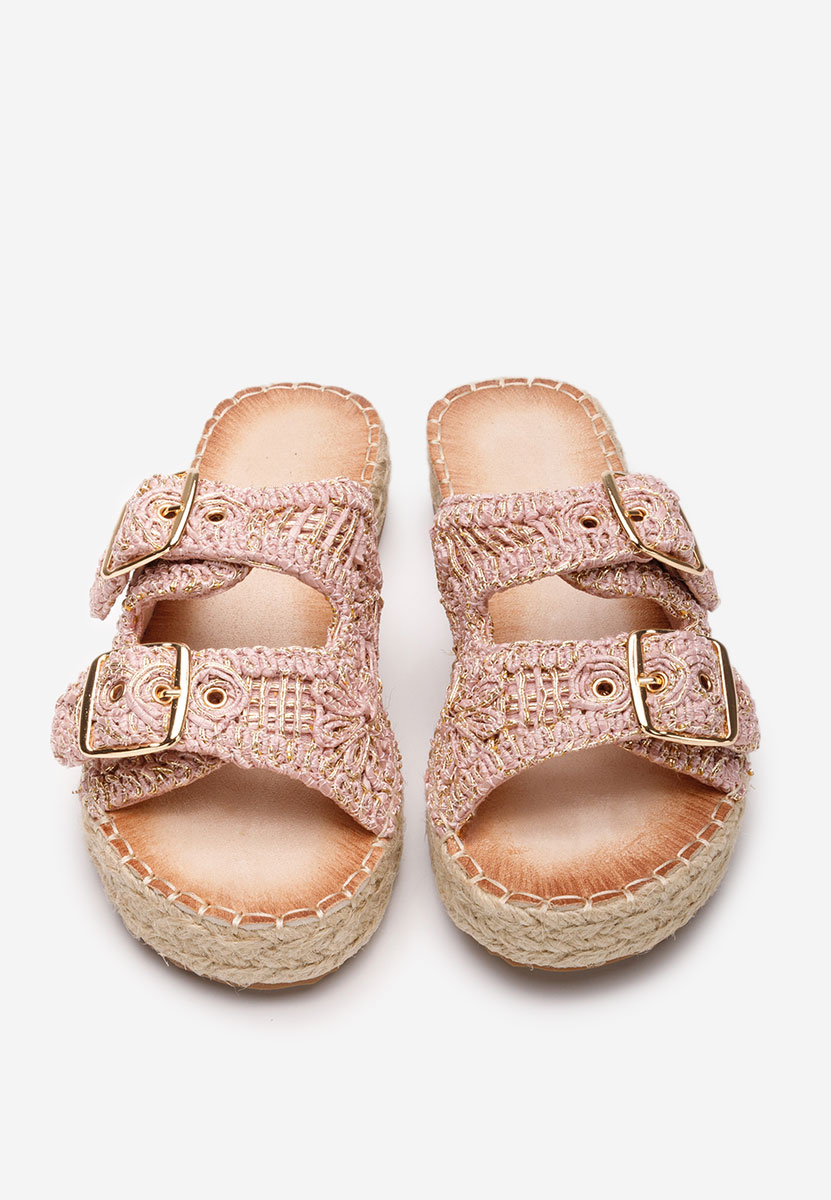 Дамски чехли Harley розов