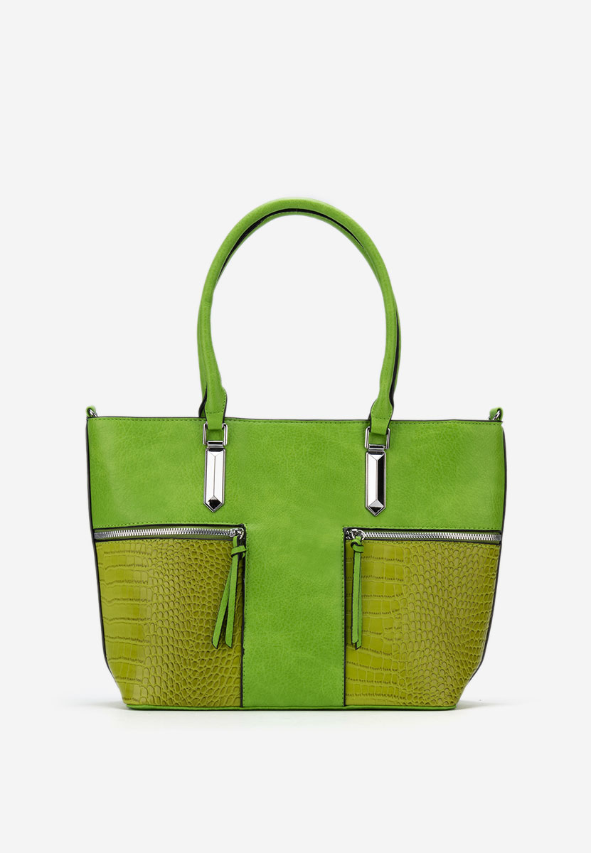 Дамски офис чанта Sandra зелена