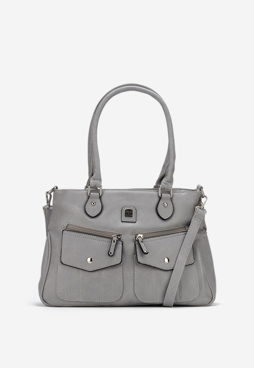 Ръчна чанта Yuka сива