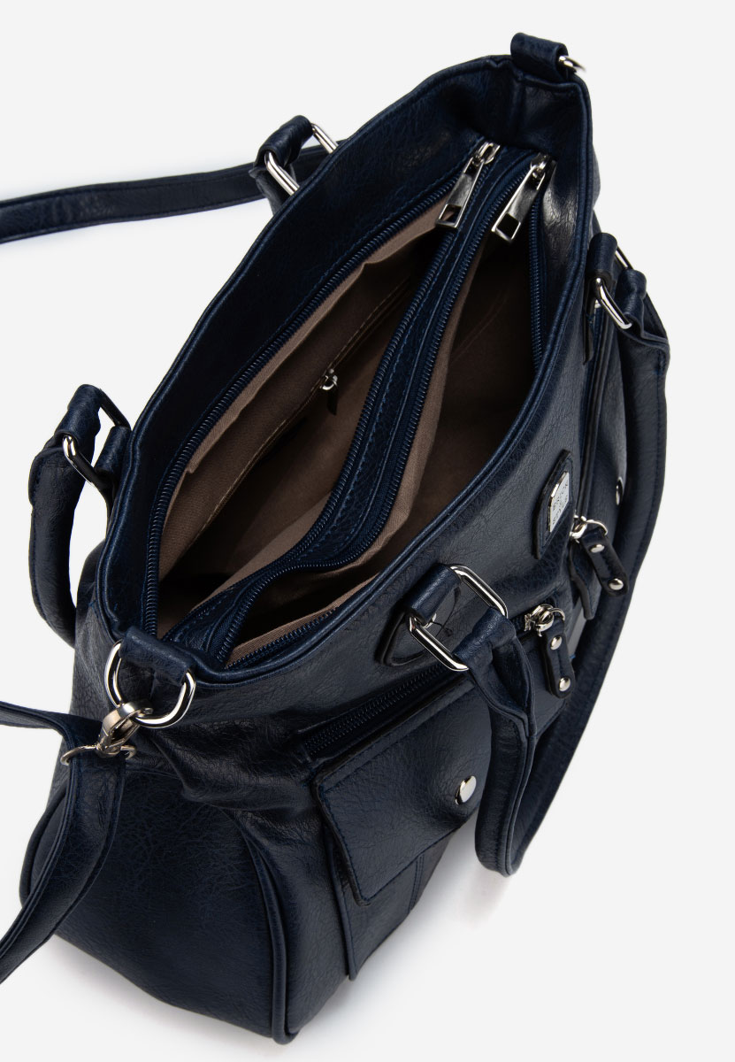 Ръчна чанта Yuka военно синя