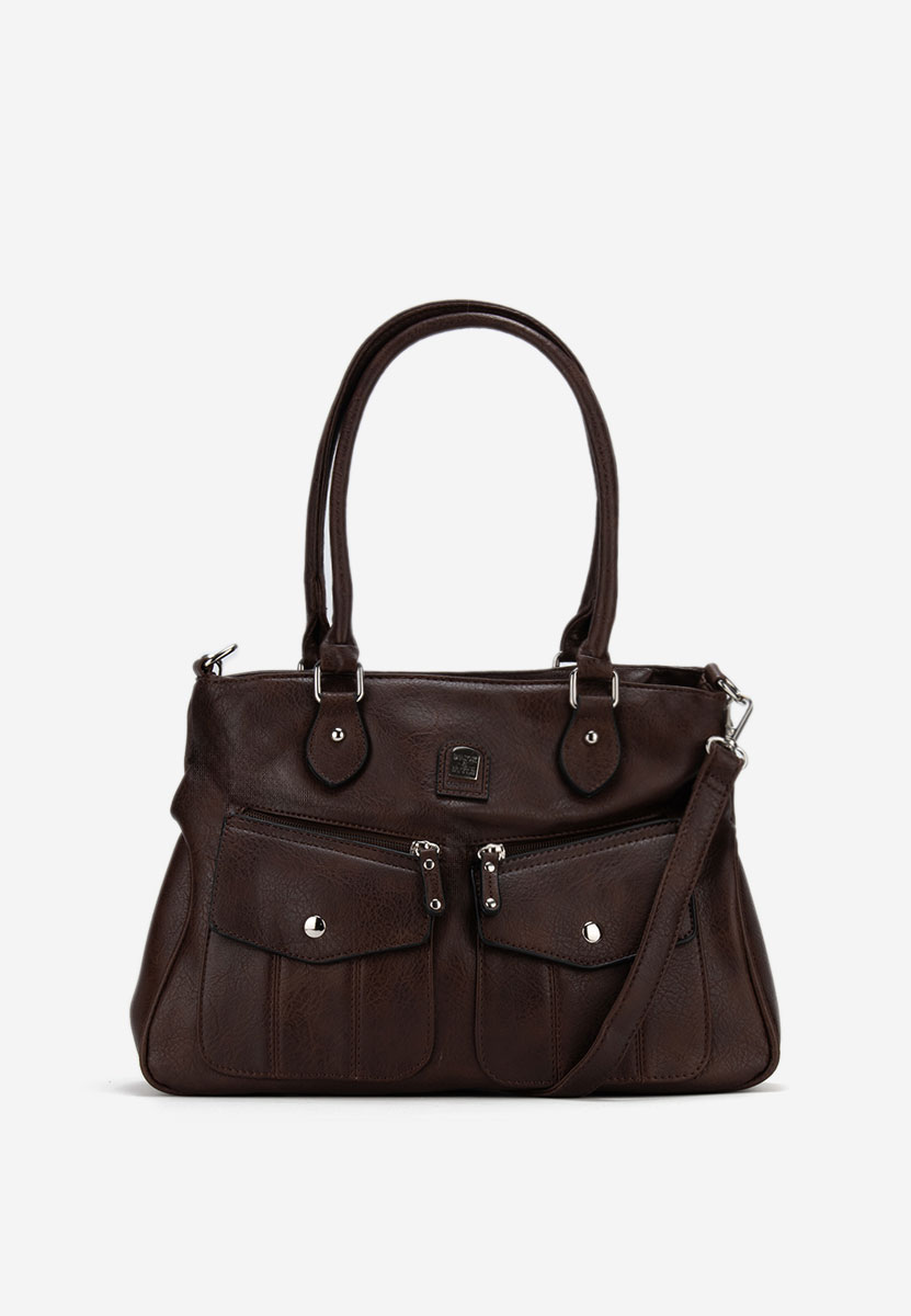 Ръчна чанта Yuka кафява