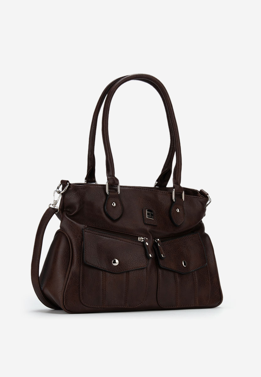 Ръчна чанта Yuka кафява