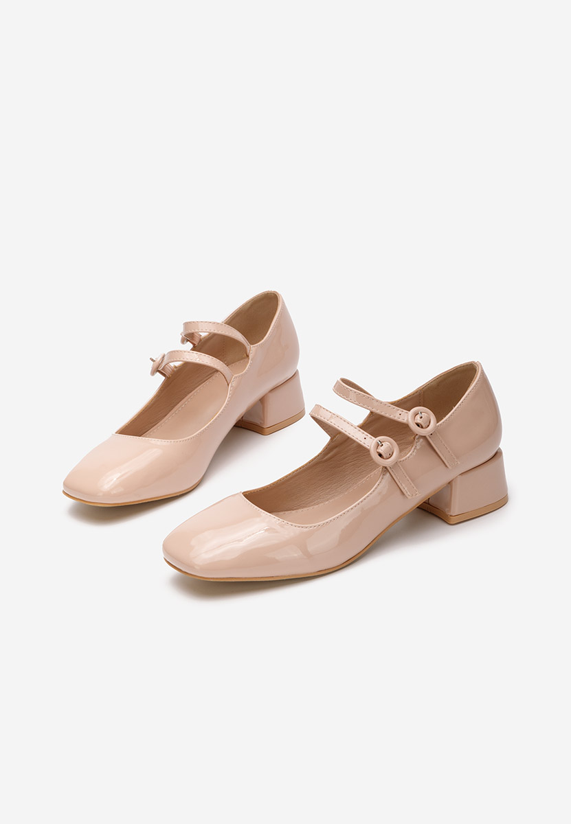 Oбувки на нисък ток Jimena бежов