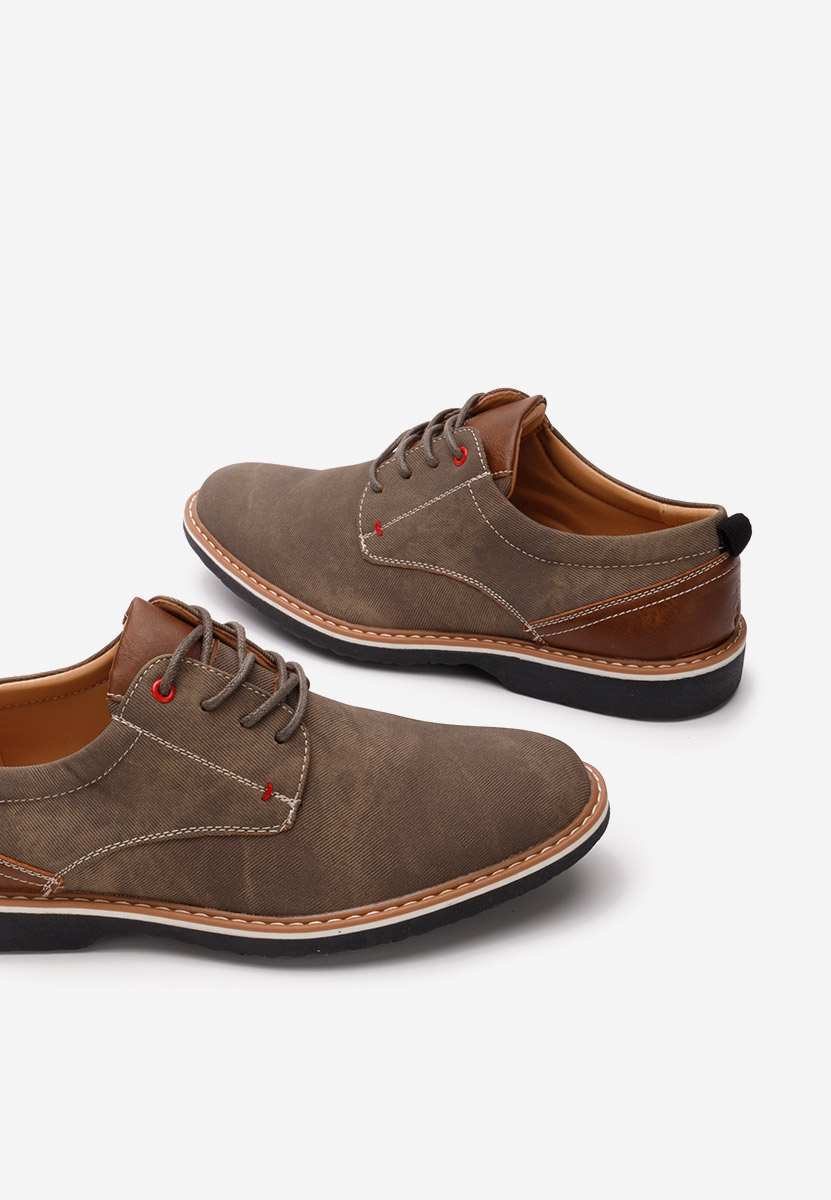 Ежедневни мъжки обувки Agrilius каки