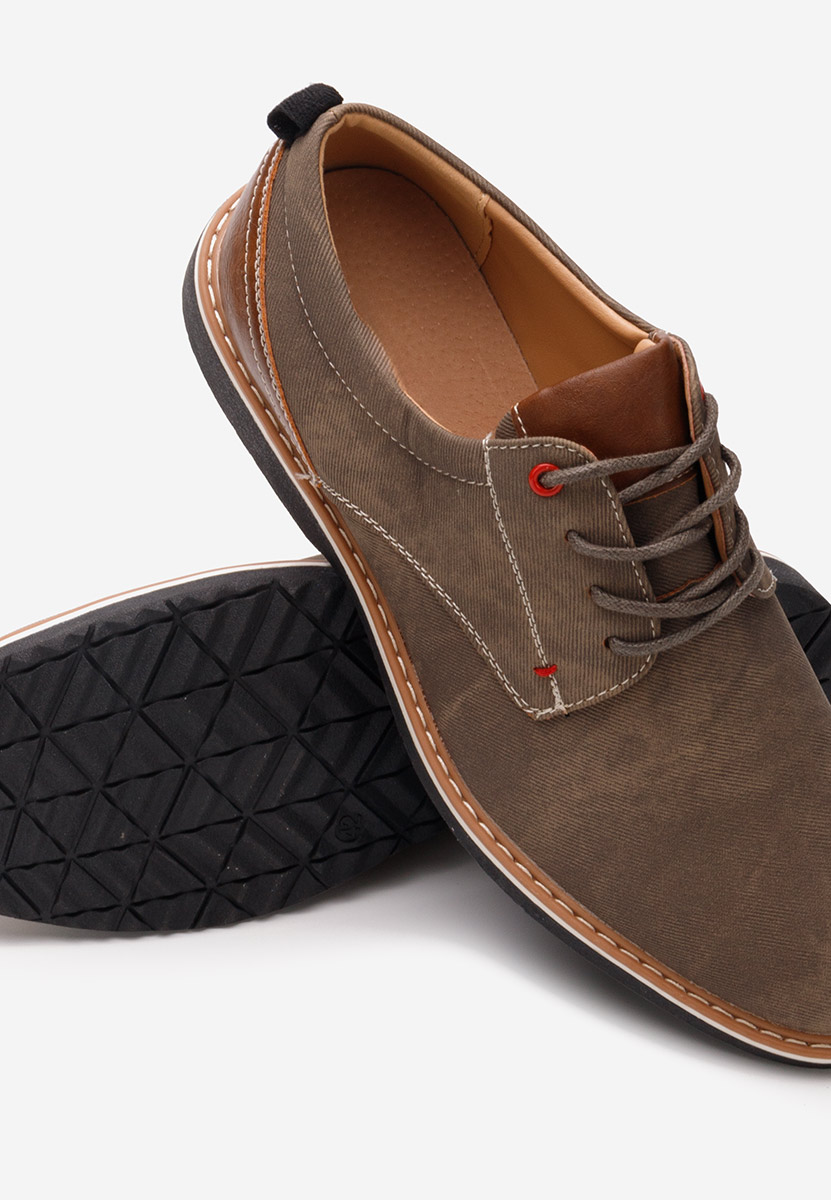 Ежедневни мъжки обувки Agrilius каки