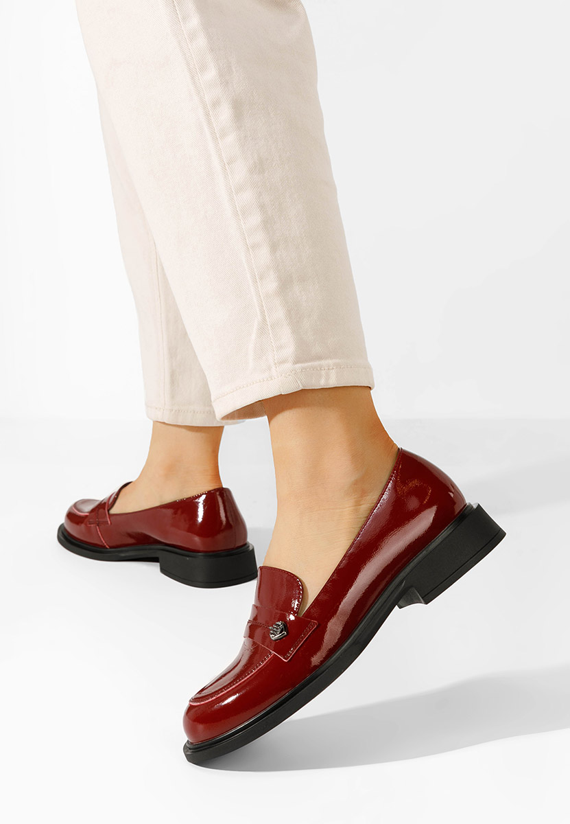 Дамски loafer Grapila Винено червено