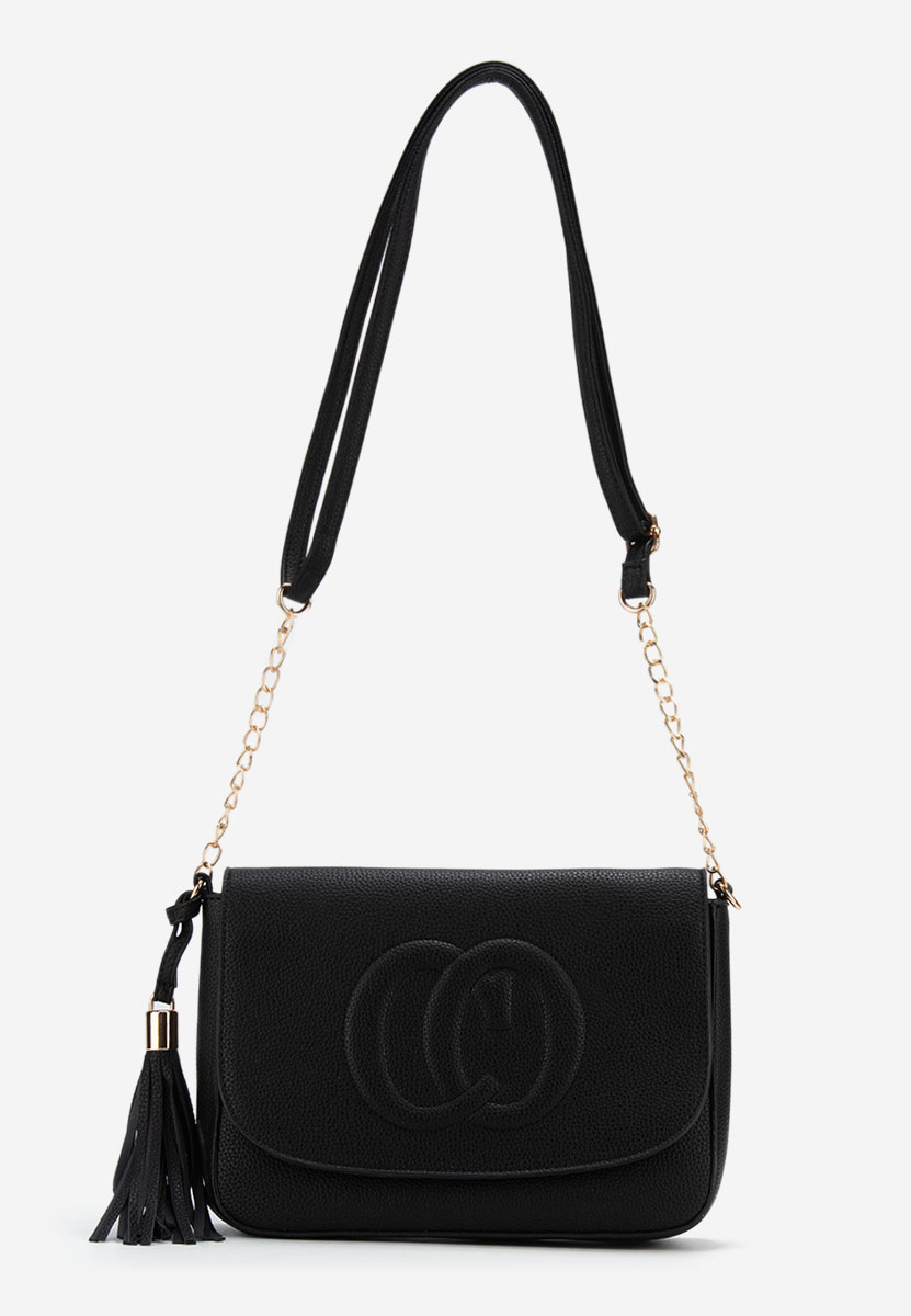 чанта за рамо Anyssa черна