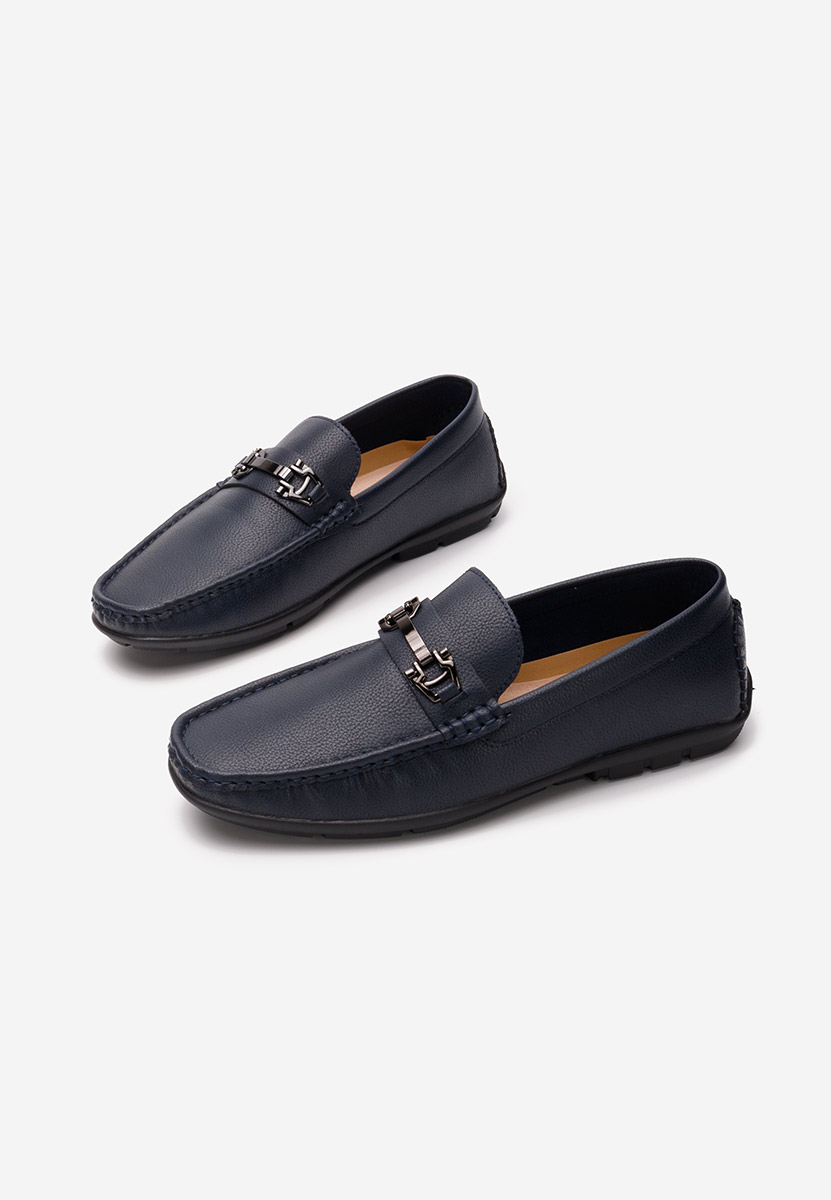 Мъжки мокасини Angelo военно син