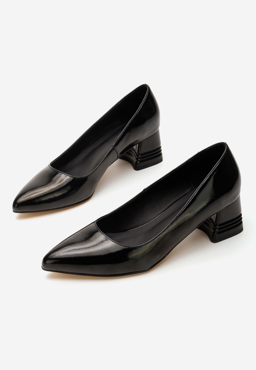 Oбувки с дебел ток Fadicia черни