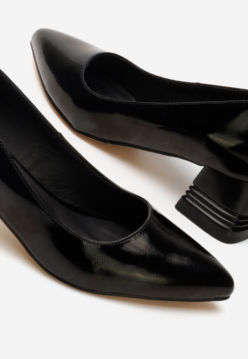 Oбувки с дебел ток Fadicia черни