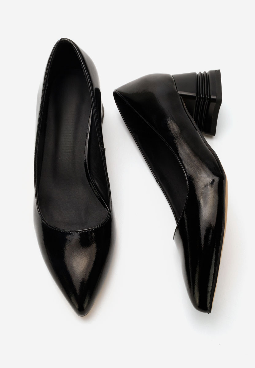 Oбувки с дебел ток Fadicia черни