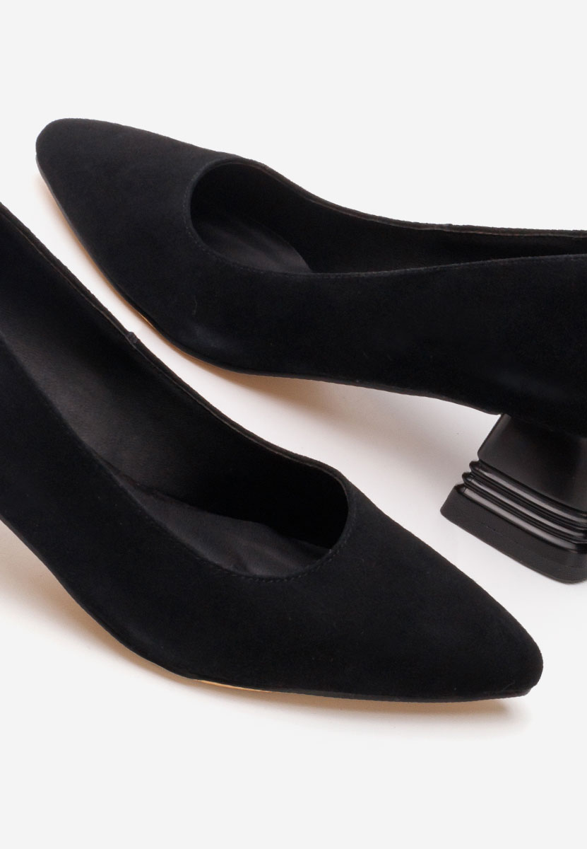 Oбувки с дебел ток Fadicia V2 черни