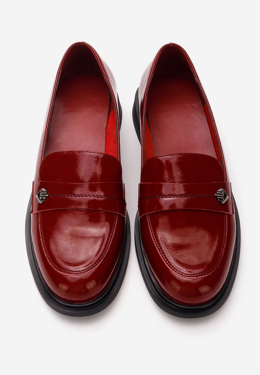 Дамски loafer Grapila Винено червено