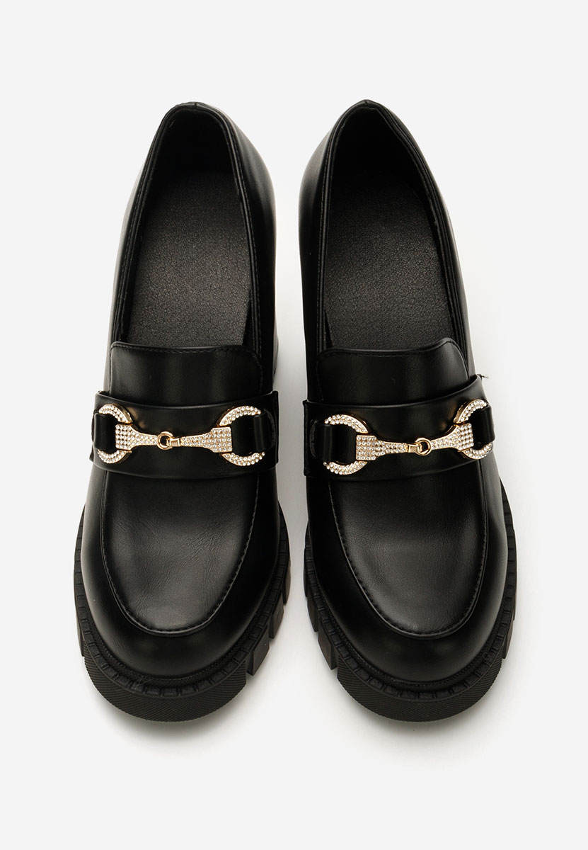 Дамски loafers Reena черни