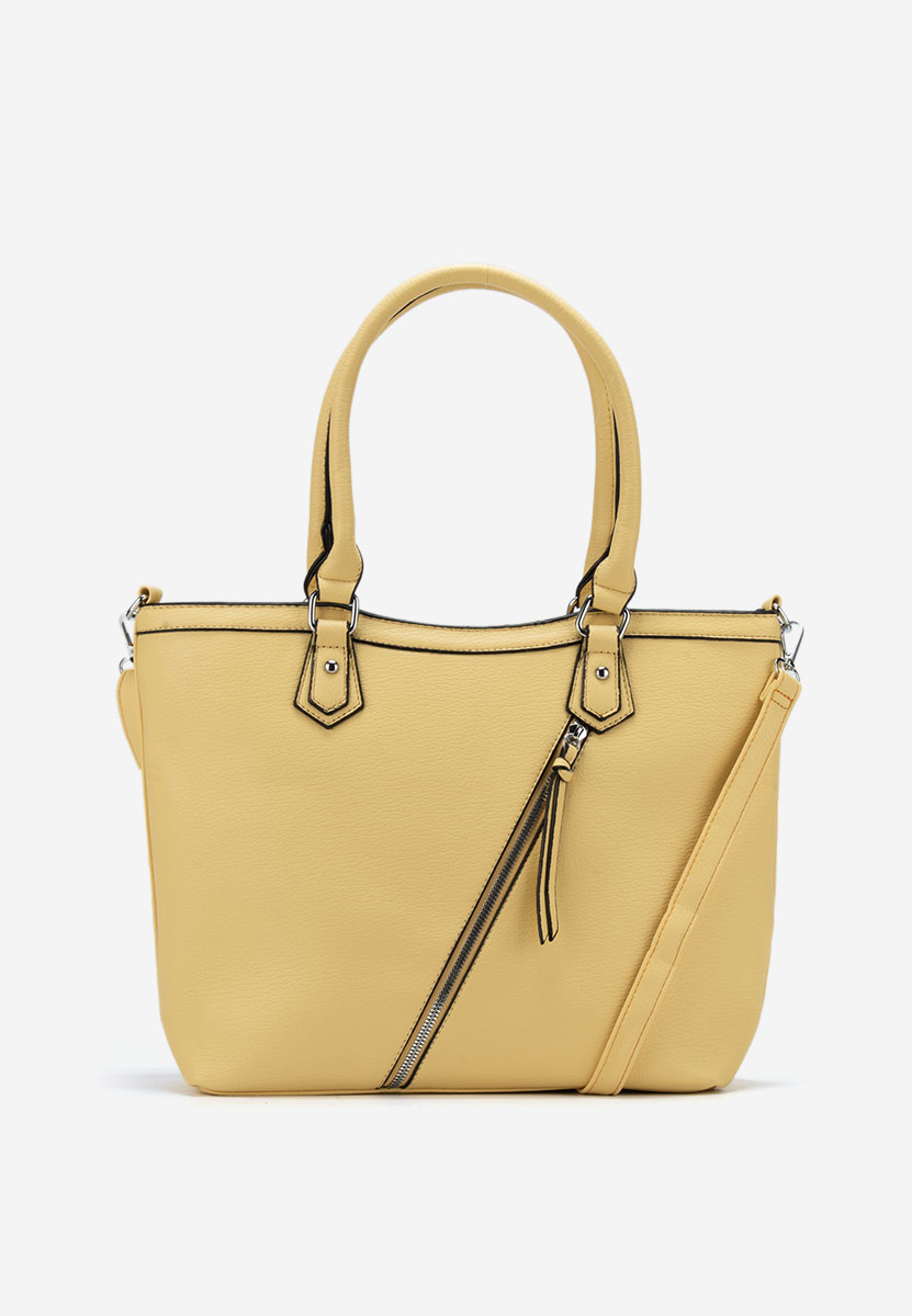 Дамски офис чанта Adepa V2 жълта