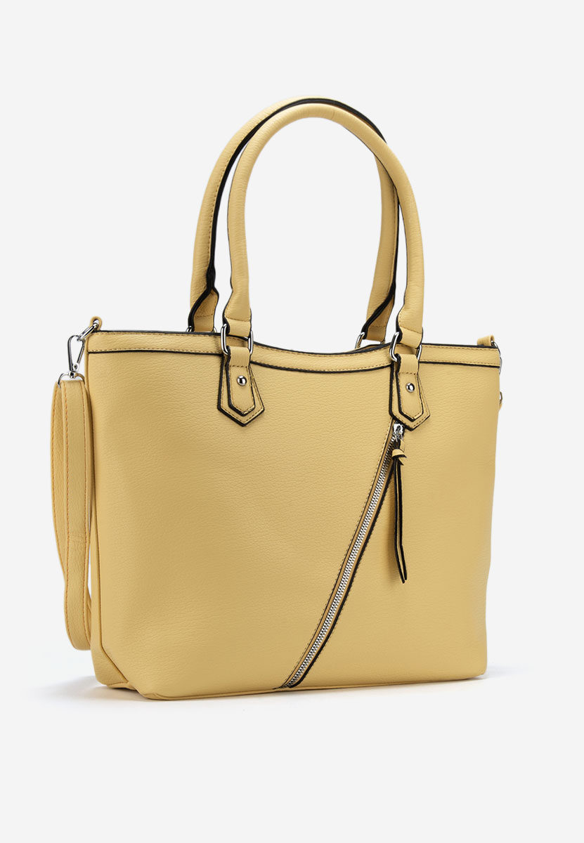 Дамски офис чанта Adepa V2 жълта