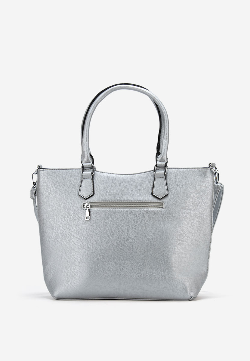 Дамски офис чанта Adepa V2 сребриста