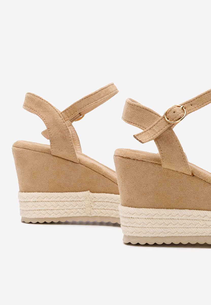 Сандали на платформа Miliana каки