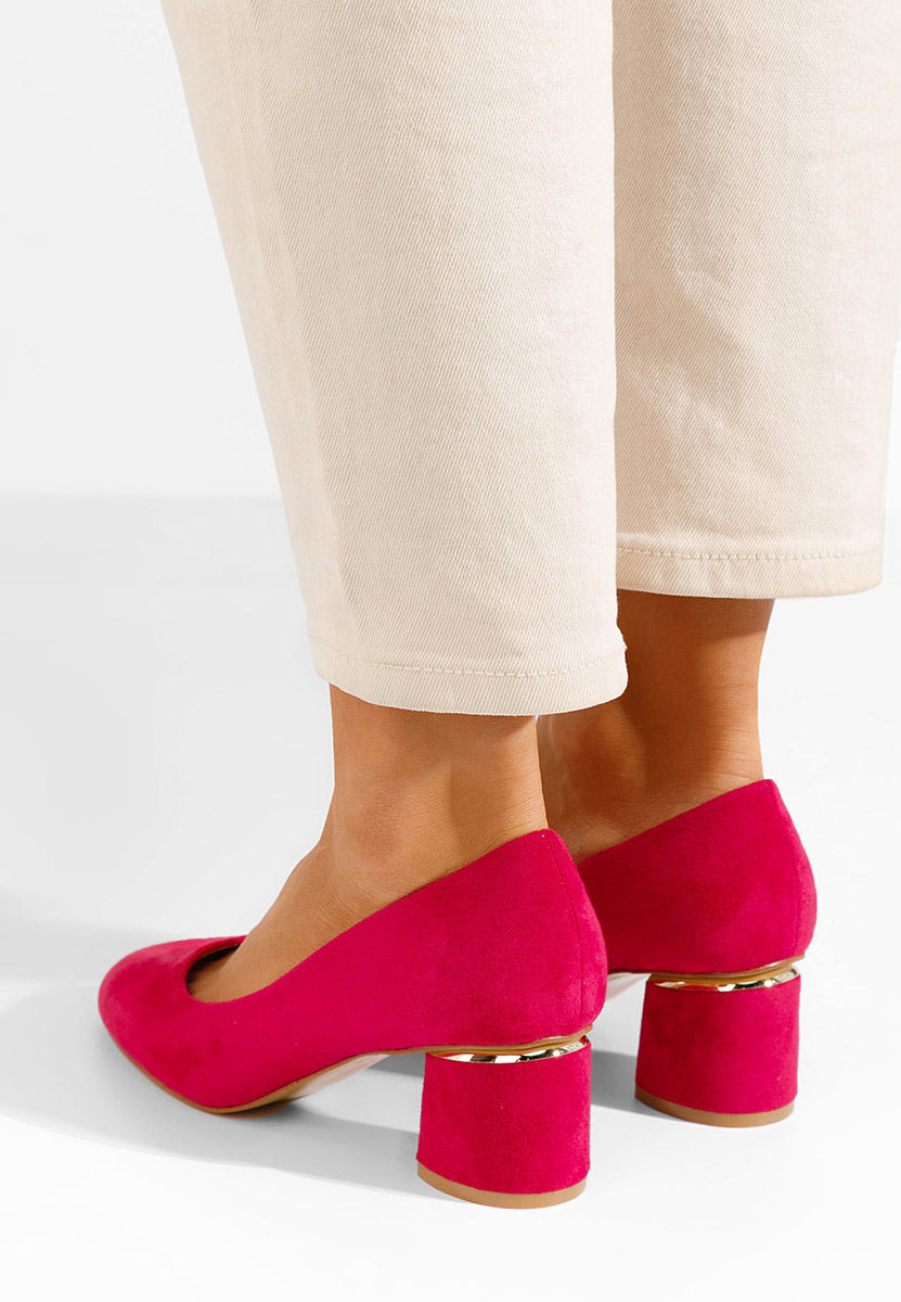 Oбувки с дебел ток Cabrilia фуджия