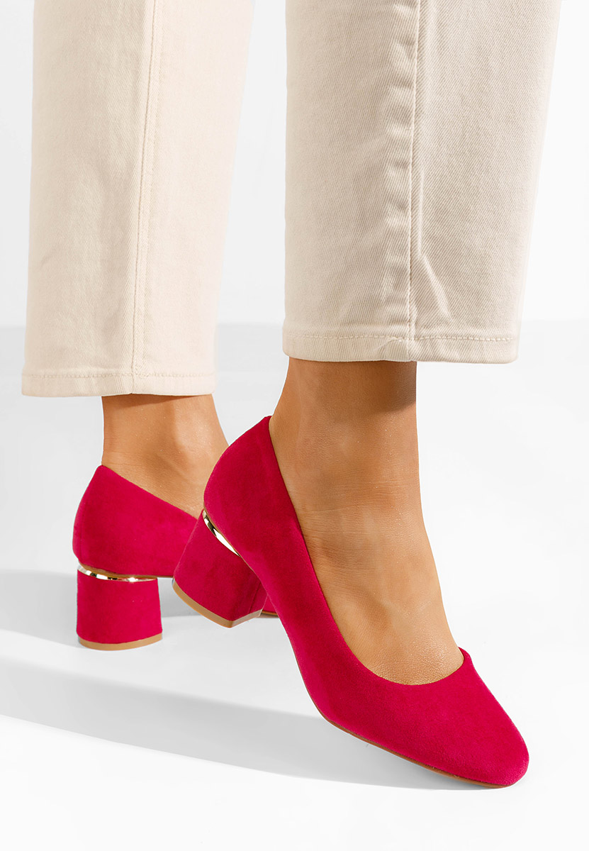 Oбувки с дебел ток Cabrilia фуджия