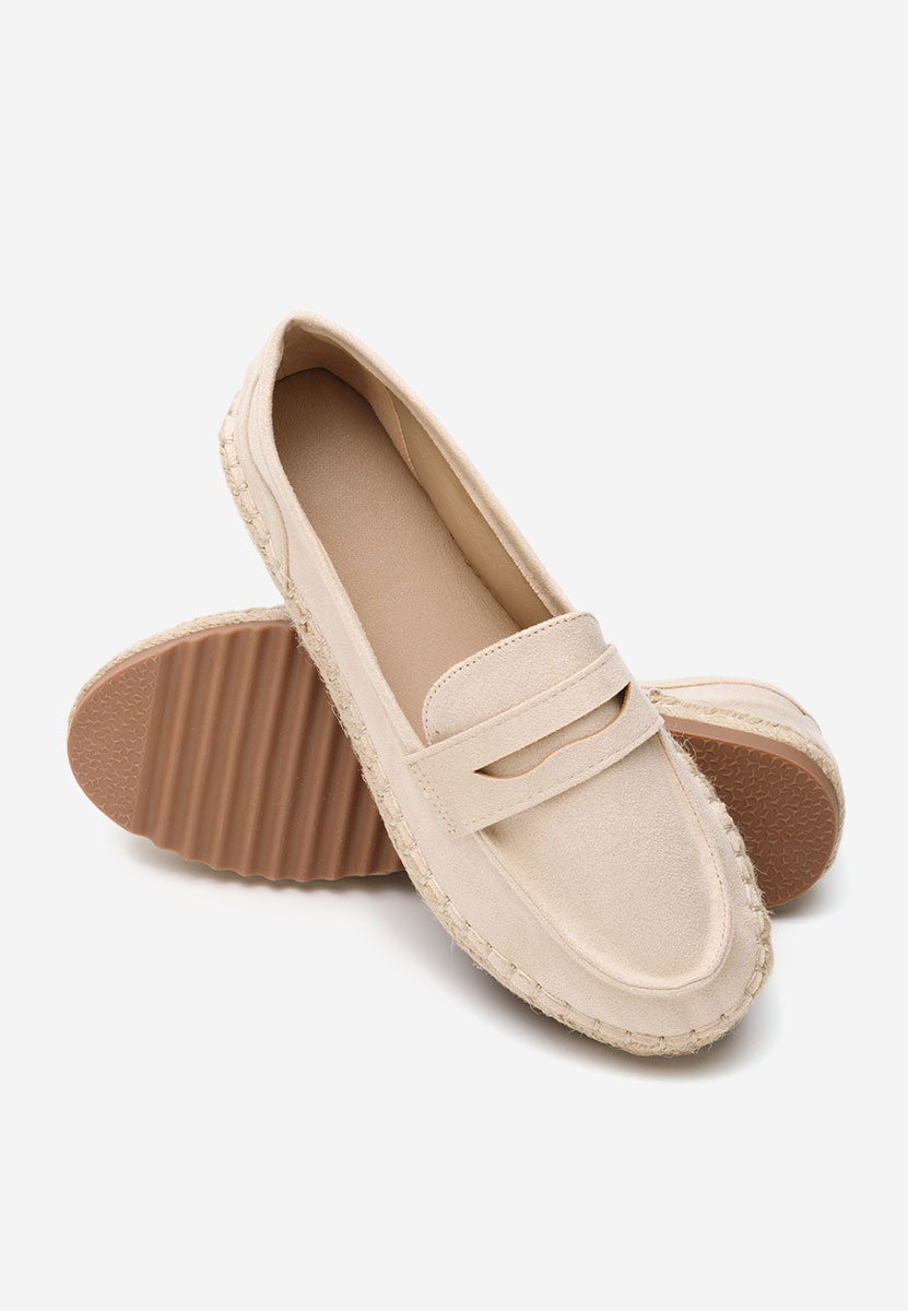 Дамски мокасини Elanore бежов