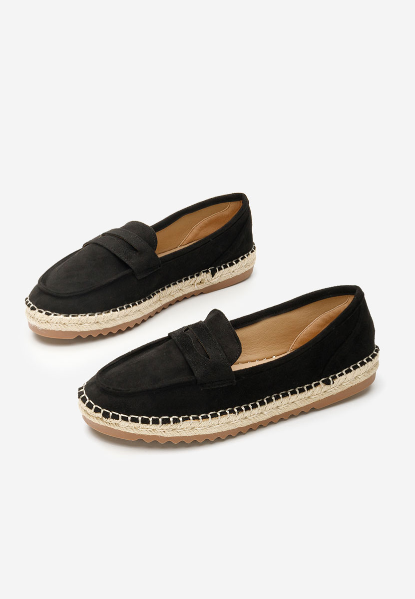 Дамски мокасини Elanore черни