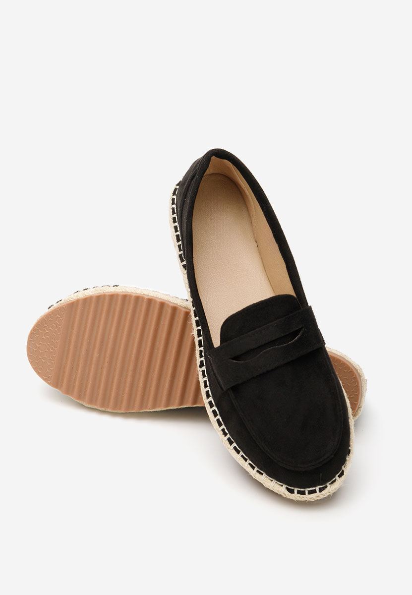 Дамски мокасини Elanore черни