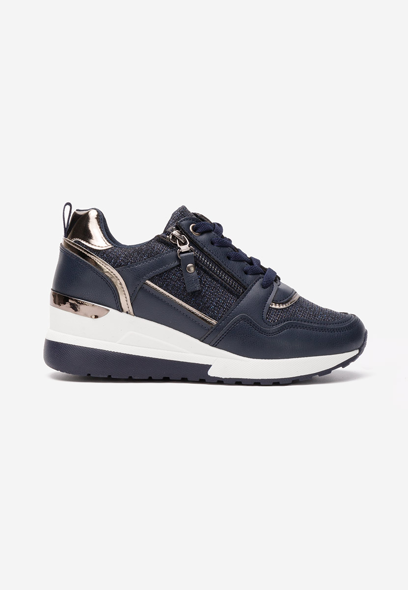 Cникърси на платформа Rafina V2 военно син