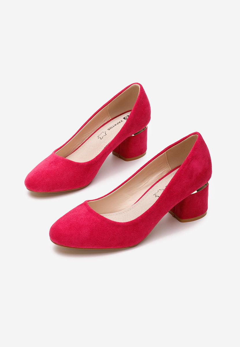 Oбувки с дебел ток Cabrilia фуджия