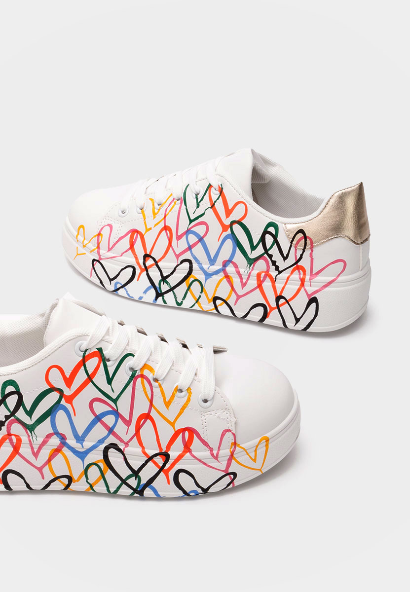 Дамски сникърси Carlina V3 бели