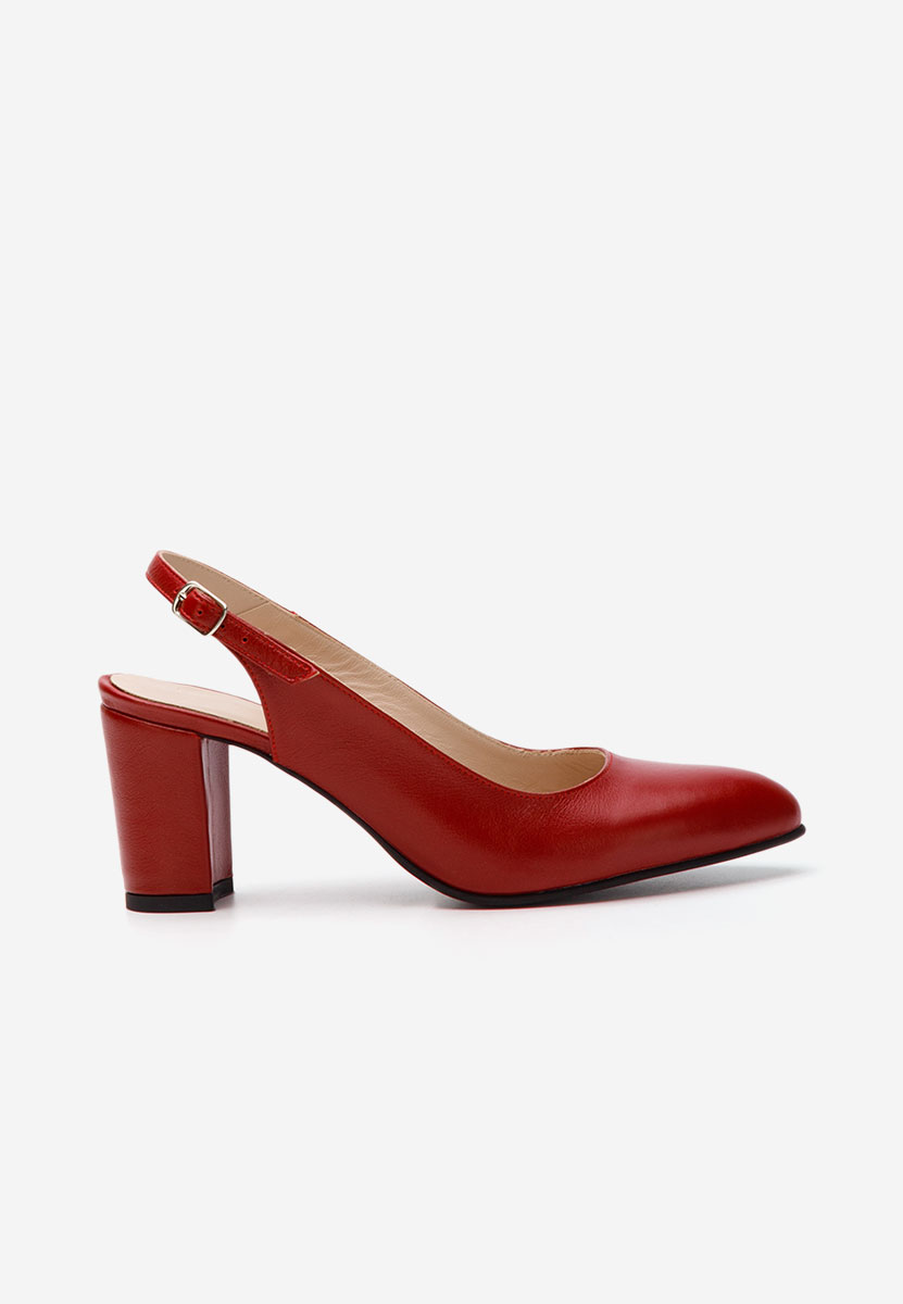 Обувки на ток Corusa червен