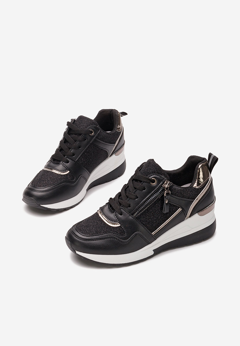 Дамски сникърси черни Rafina V2