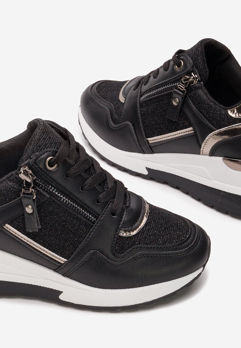 Дамски сникърси черни Rafina V2