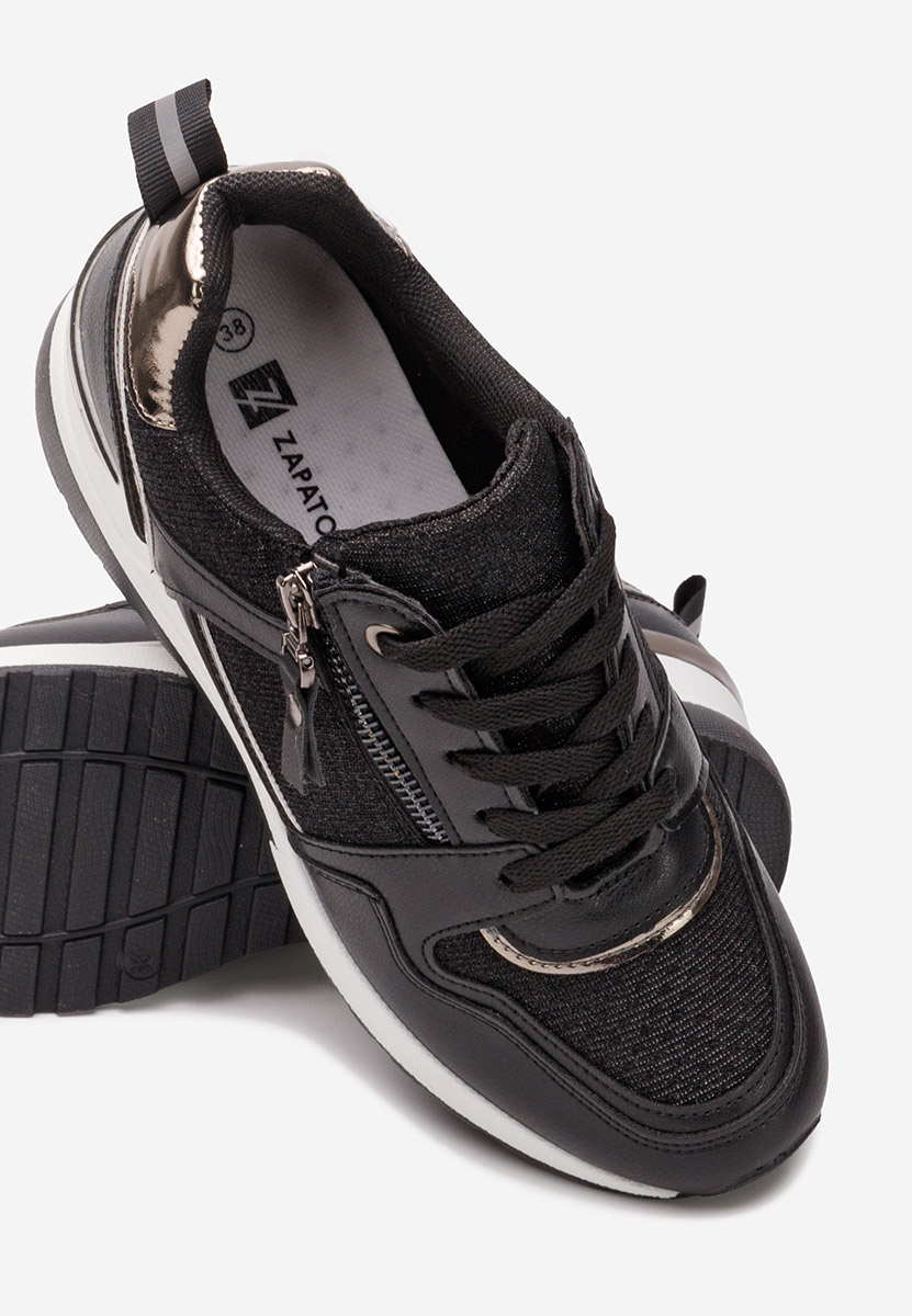 Дамски сникърси черни Rafina V2