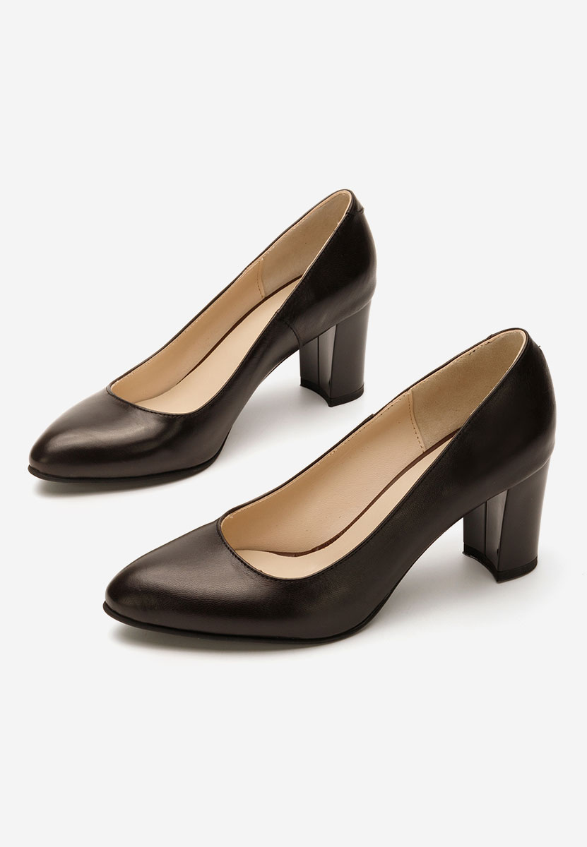 Кожени обувки Consuelo кафяв