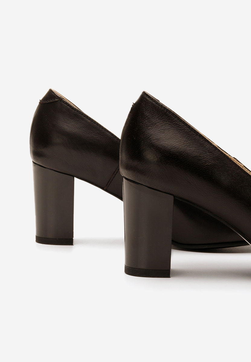 Кожени обувки Consuelo кафяв