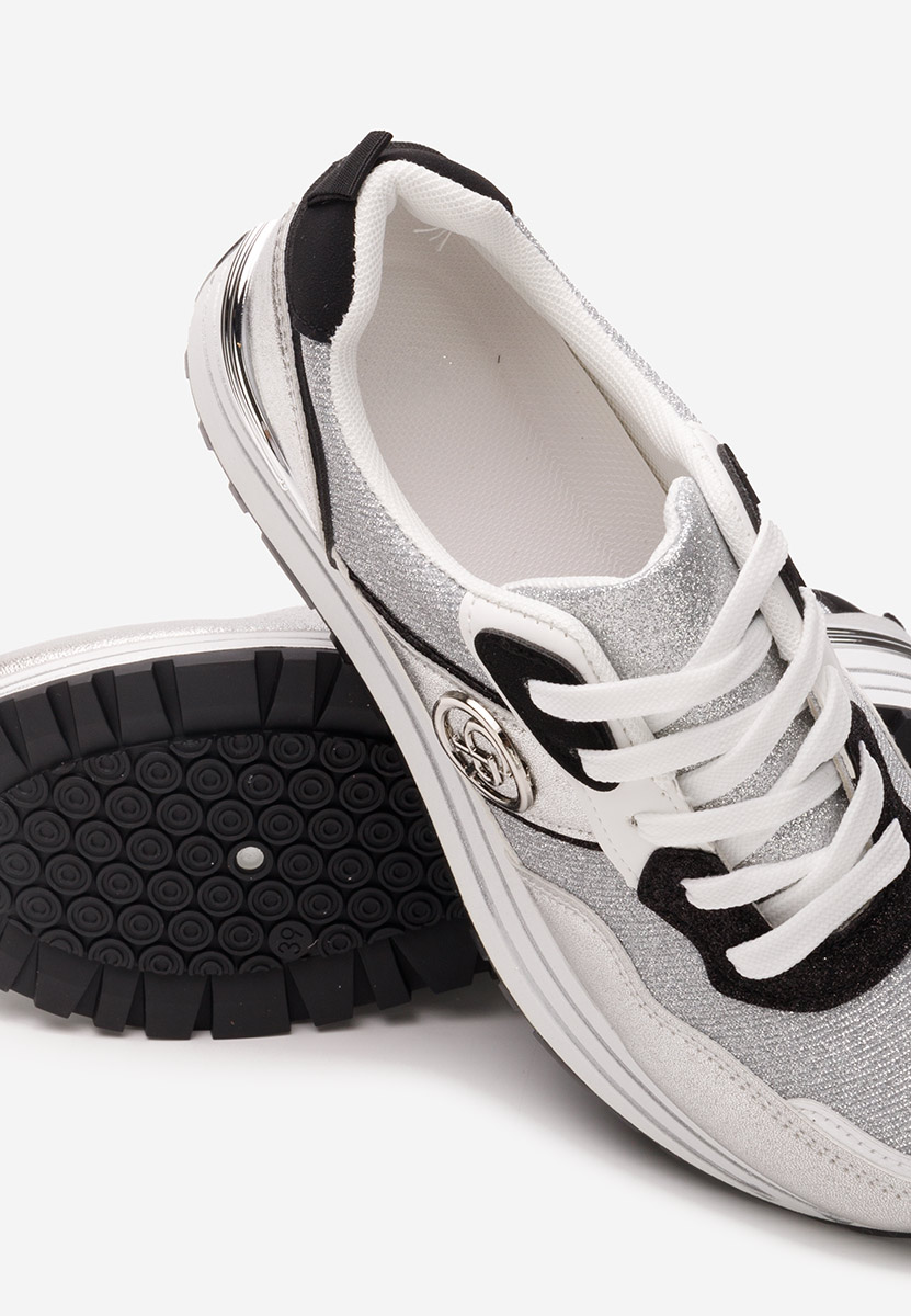 Cникърси на платформа Lamisia сив