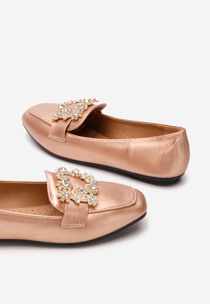 Дамски мокасини Gialla Champagne