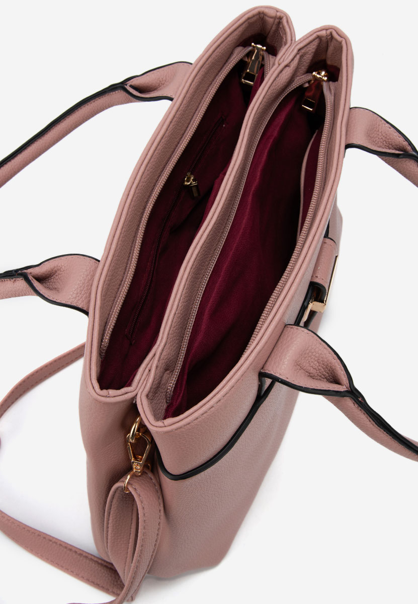 Ръчна чанта Hissa розова