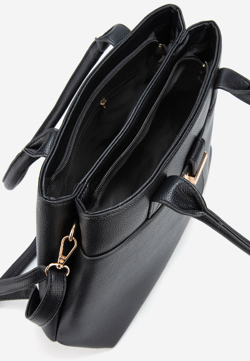 Ръчна чанта Hissa черна