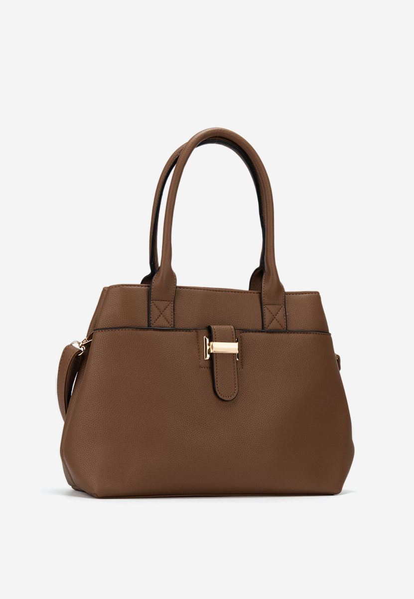 Ръчна чанта Hissa камел