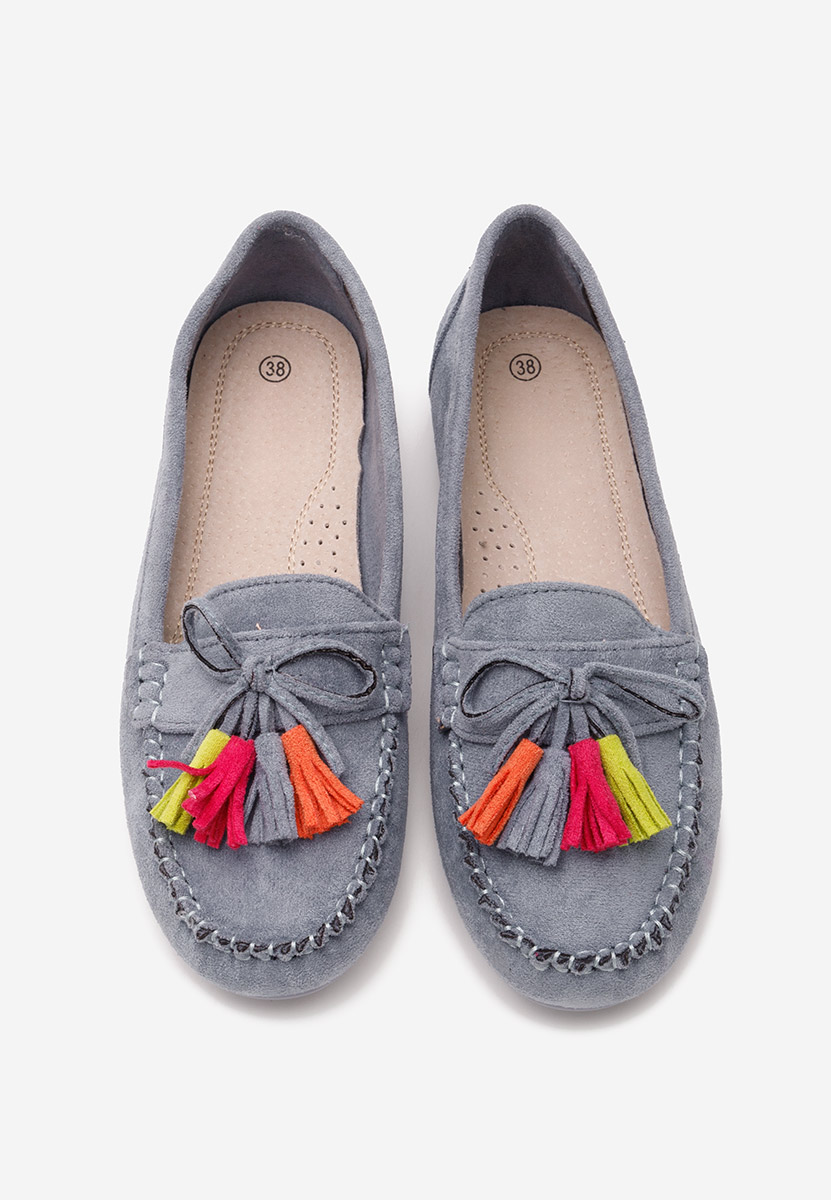 Дамски мокасини Prestia син