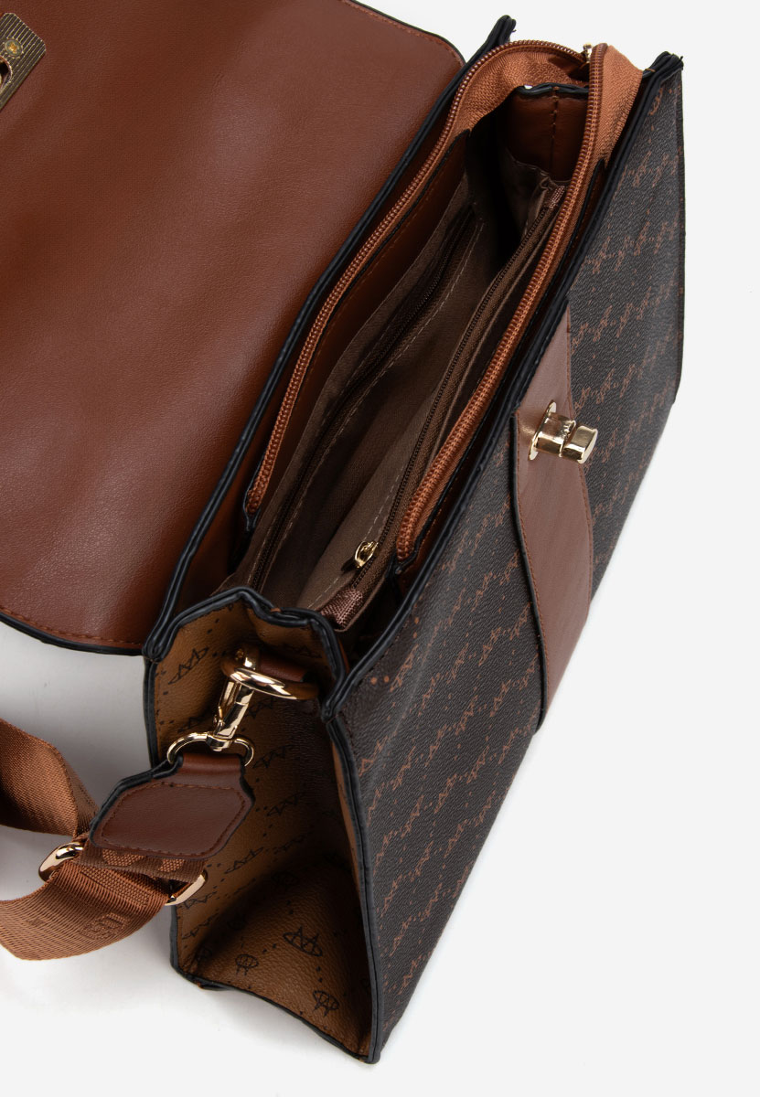 Ръчна чанта Leisure V3 кафява