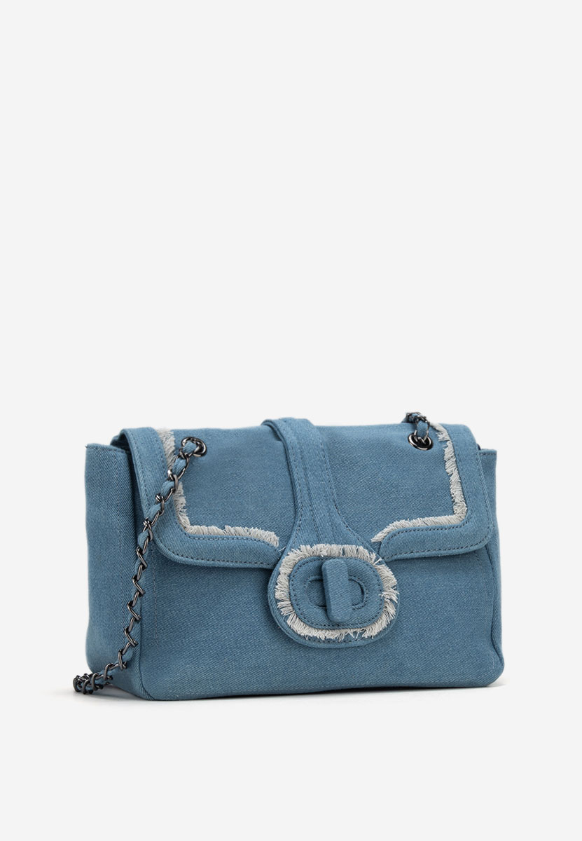 Чанта тип плик Laiza светло синя